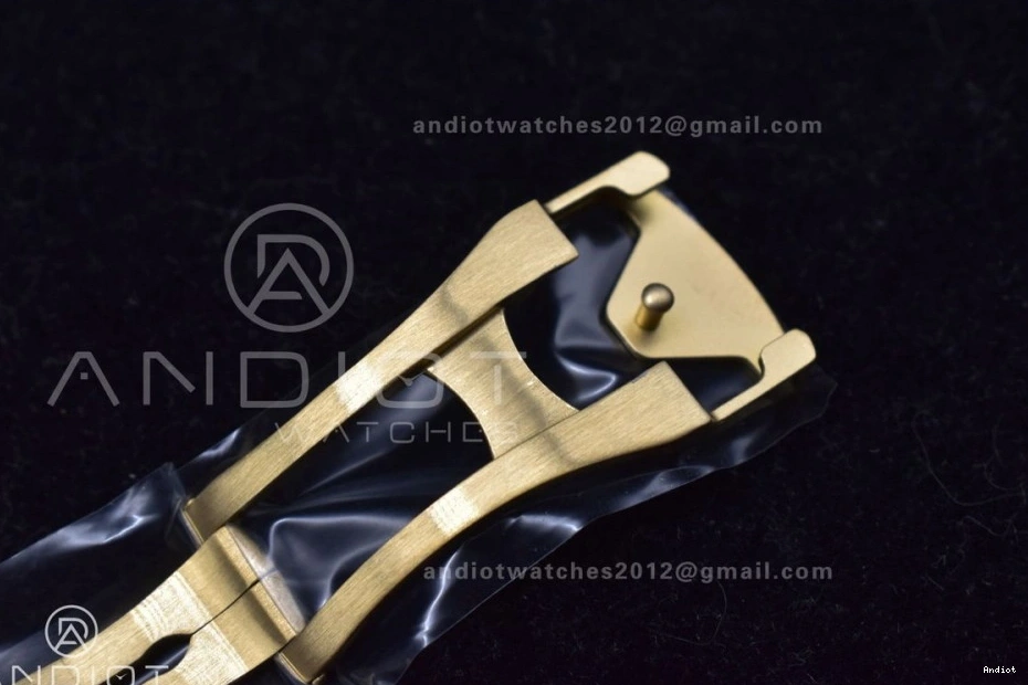 Green Manual in Dial Speedmaster RMF Green on Edition Moonwatch Leather Strap Best YG Gold Chrono Moonshine 1225